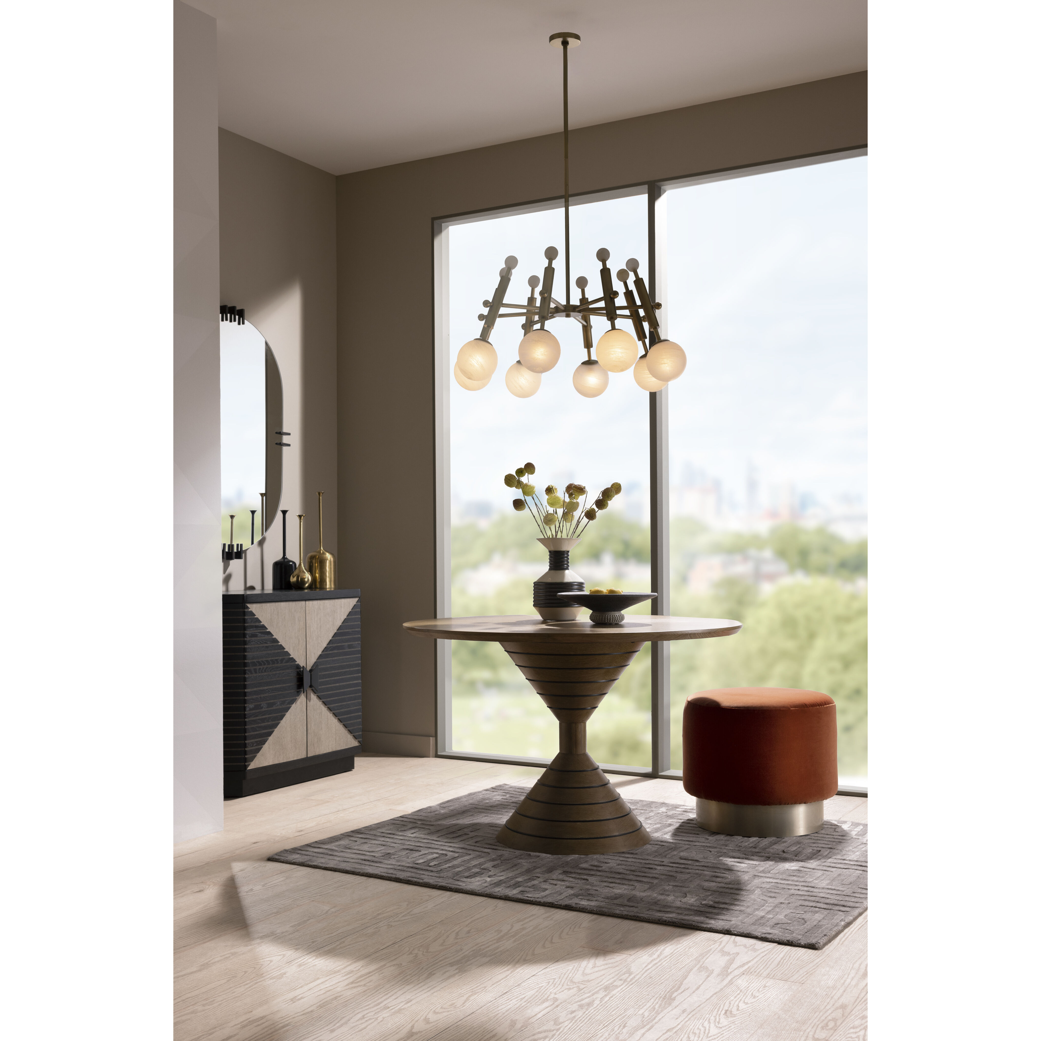 Verona 8 Light 36 inch Antique Brass Chandelier Ceiling Light